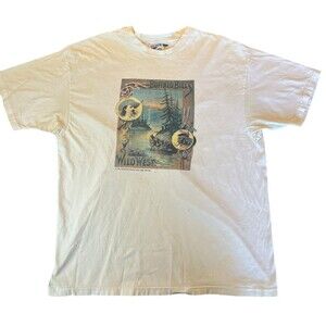 Vintage 90s Buffalo Bill Wild West T Shirt Mens XL